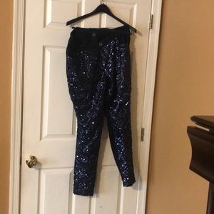 Jeans with sequins